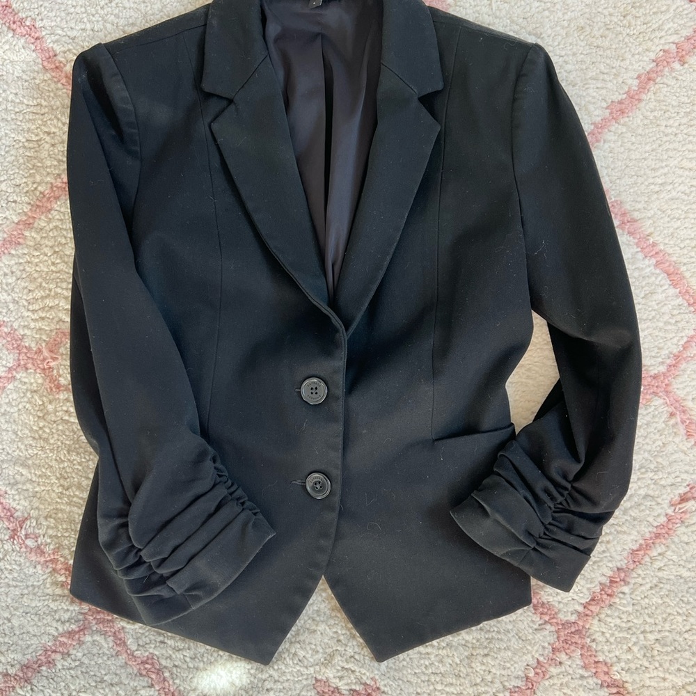 Express fitted black blazer size 6